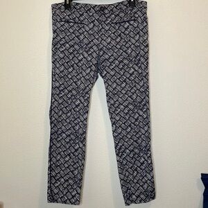 Anthropologie Cartonnier Bluish Gray Ankle Cropped Slacks Size 10